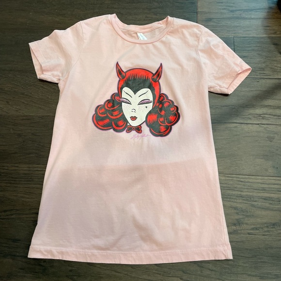 Lucky Hellcat Devil Tee - Picture 5 of 9